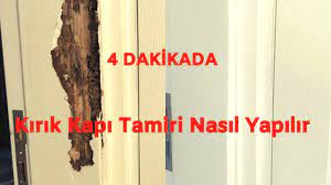 Yüzeyi düzgün olan yerlerde macun çekme çeliği, kaput. Gocuk Kapi Tamiri 4 Dakikada Nasil Yapilir How To Fix Youtube
