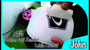Cara Sablon Topi Sederhana Mudah Dan Simpel Youtube Harga cairan ini relatif terjangkau, biasanya di banderol. cara sablon topi sederhana mudah dan simpel