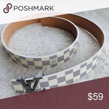 Black And White Louis Vuitton Belt Louis Vuitton Belt White Damier Black Buckle Cheap Price Louis Vuitton White Damier Louis Vuitton Belt Buy Louis Vuitton Louis Vuitton Accessories