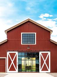 Barns aren't usually very large. At Home In A Montana Barn Mountain Living