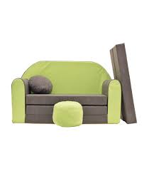If the cushions have a zipper, we can replace the foam in them quick and easily. Childrens Sofa Bed Type W Fold Out Sofa Foam Bed For Children Free Pillow And Pouffe Wa1