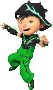 A little boy wields alien technology that turns him into a superhero, as he battles aliens who are addicted to cocoa beans. Download Hd Boboiboy Thorn Boboiboy Daun Transparent Png Image Nicepng Com