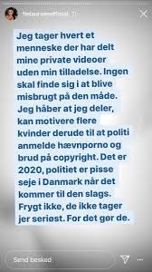 Det MEGAMAGA kryptokrati on X: Fie Laursen laver softporncamgirlstrip via  Onlyfans. Altså tjener penge på at være letpåklædt. Videoerne stjæles og  deles. Hun kalder det hævnporno. Er det ikke lidt at misbruge begrebet? Er  alt porno så ikke hævnporno ...