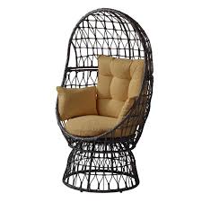Destination Summer All Weather Wicker Egg Swivel Chair Bed Bath Beyond Chair Swinging Chair Egg Swing Chair