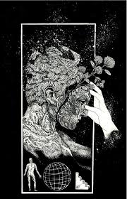 Illustration For Deafheaven Merch By Cloven Hoov Wallpaper Ponsel Inspirasi Desain