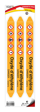 The fda announced a public innovation challenge, meant to encourage the development of new approaches to sterilization. Novap Planche De 3 Marqueurs De Tuyauterie Pour O 50 A 70 Mm Oxyde D Ethylene 4711225 Comparer Les Prix De Novap Planche De 3 Marqueurs De Tuyauterie Pour