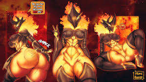 digital extremes, warframe, ember (warframe), primebooba, 1girls - Rule 34  World