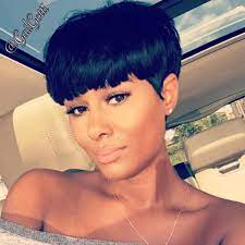 Short Mushroom Hairstyle Pixie Hairstyles Short Hair Styles Pixie Black Women Hairstyles