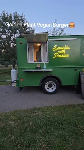 Golden Plant Vegan Burgers Food Truck — Restaurant food truck in Clarksville, Tennessee