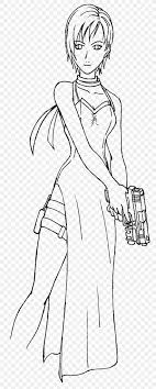 5 favorite cartoon stars coloring pages. Ada Wong Alice Resident Evil 4 Coloring Book Drawing Png 1024x2541px Watercolor Cartoon Flower Frame Heart