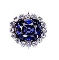 The color of the hope diamond. A Famous Diamond The Hope Diamond From India