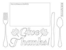 Check spelling or type a new query. Printable Thanksgiving Placemats To Color Favecrafts Com