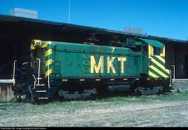 Mkt 7 Missouri Kansas Texas Railroad Katy Emd Nw2 At Denison Texas By David Hawkins Railroad Photography Union Pacific Railroad Railroad Photos