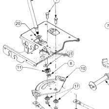 Information on cub cadet lawnmower parts and accessories. Cub Cadet Lt1022 Tractor 13ab11ch710 13ab11ch712 Steering Shank 39 S Lawn Cub Cadet