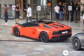 The lamborghini aventador 2021 comes in a coupe and convertible and competes with similar models like the ferrari 488, audi rs5 and porsche 911 in the over $100k category category. Lamborghini Aventador S Lp740 4 Roadster 19 April 2021 Autogespot