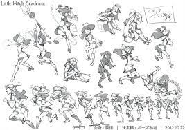 Animation News Art Artbooksnat Little Witch Academia Ãªãã« Ã¦ã£ãã Character Design Animation Drawings Umm for me it's easier to come up with poses if i think of my character as doing an action not a pose idk if totalmente gratis. animation news art artbooksnat