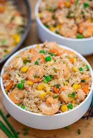Shrimp Fried Rice Recipe Is Made With Fresh Shrimp Rice Green Onions Peas Carrots And Sesame In 2020 Shrimp Fried Rice Recipe Fried Rice Recipe Shrimp Fried Rice