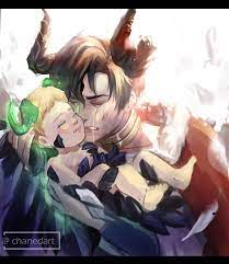 Lottie Tired Potato Seveny And Taruchi On Twitter Disintegrate Through Sheer Wrath And Blinding Light Obeyme Obeymejp Obeyme In 2020 Obey Art Obey Demon Baby