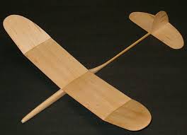 Airfield Models Graupner Mini A Free Flight Balsa Wood Glider Wood Airplane Gliders Balsa Glider