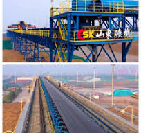 Transportador de correia telescópico fixo subterrâneo para mineração  industrial para carvão, aço, ferro, metalurgia, terminal portuário,  energia, cimento, coque, químico, concreto