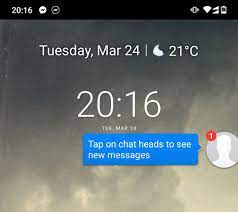 Of course, it's easy to dismiss a chat head once this appears: What Happened To Chat Bubbles In Android
