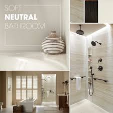 A bathroom doesn't need to be extravagant to look great. Soft Neutral Bathroom Kohler Ideas
