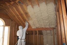 First, the foam is sprayed into the wall in a procedure that very closely resembles the process of installing loose fill insulation. How Much Does A Spray Foam Insulation Cost