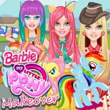 Barbie My Little Pony Makeover Pony Games Games Gamezhero Com Сразу за радугой, в сказочной стране фей живет элина, прекрасная фея цветов, которая очень хочет иметь крылья. gamezhero com