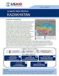 Please note that some of these global warming facts are easier to find than others. Climate Risk Profile Kazakhstan Global Climate Change