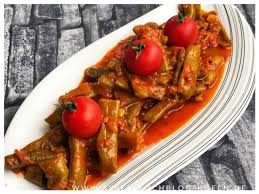 Rezept Yesil Fasulye Gruene Bohnen Mit Tomaten Grune Bohnen Rezept Bohnen Rezepte Rezepte