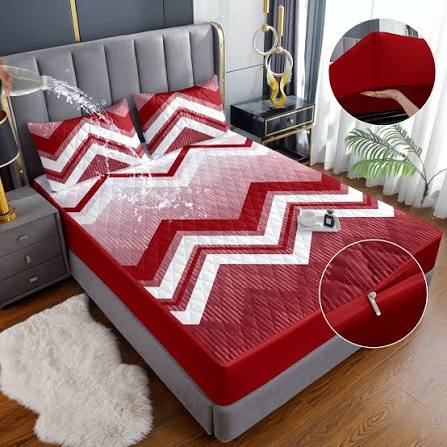Protector impermeable 3 piezas Queen para cama de 60' 💰$1200 ( PRECIO CON  SERVICIO ONLINE ) ⚠️ COSTO DE ENVÍO ADICIONAL ⚠️ En la Duarte queen 💰$1200  Para hacer pedidos por favor