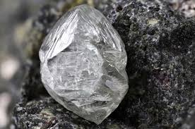 Here is a raw, white diamond just under 2 carats that i found. Tiny Rock Hidden In Diamond Reveals Secrets Of The Earth S Core