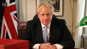 Boris johnson has announced a complete lockdown of the uk, banning people from leaving their homes or meeting in groups of more than two people as the. Boris Johnson Makes Policy Announcement At His Desk Via Facebook Live Video Politics The Guardian