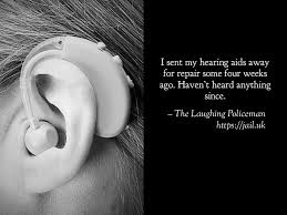 A reliable joke never fails to break the ice during social interactions, and goodness knows some of us can use all the help we can get in those situations! Tlp British Jokes No Twitter Hearing Hearingaid Deaf Repair Ear Noise Sound Quiet Https T Co Wiglutvjw9 Joke Jokes Jokeoftheday Dadjoke Dadjokes Badjoke Adultjokes Adulthumour Britishhumour Humour Oneliners Laugh Funny