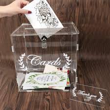 Our down payment registry allows you to reach any savings goal with gifts from your guests that will. Clear Acrylic Wedding Card Box W Card Sign Gift Money Box For Wedding Reception Ebay