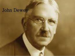 Educator and philosopher John Dewey was born in Burlington, Vermont, in  1859. He earned his doctorate at Johns Hopkins University in 1884. After  teaching philosophy at the University of Michigan, he joined