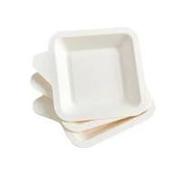 Wholesale OEM 133 112mm Square Sugarcane Bagasse Pulp ...