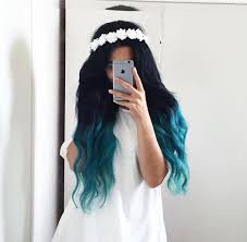 I'm beginning a new illustration project on tumblr. Boho Tumblr Blue Ombre Hair Hair Styles Ombre Hair Color