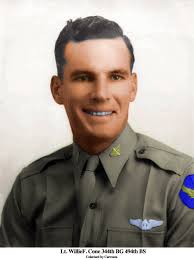 344th bomb group : 2nd Lt. Willie Cone