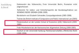 Annalena charlotte alma baerbock (born 15 december 1980) is a german politician who. Andreas Hallaschka On Twitter Baerbock Hat Angaben In Ihrem Lebenslauf Gecancelt Plotzlich Hat Sie Nicht Mehr Offentliches Recht Studiert Sondern Nur Noch Politikwissenschaften Und Nun Fehlt Auch Das Volkerrecht Link