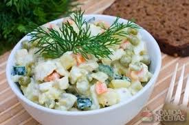 Maionese De Iogurte E Legumes Comida E Receitas Receita Receitas Alimentacao Fitness Ideias De Saladas