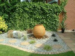 This will help add dimension and texture to the space. Water Garden Small Water On Small Garden Water Feature Garden Features Water Features In The Garden Backyard Water Feature