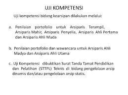 Pendaftaran uji kompetensi perencana dan pelatihan fungsional perencana ahli pertama dilakukan secara online melalui laman pusat pembinaan pendidikan dan pelatihan perencana (pusbindiklatren) bappenas di www.pusbindiklatren.bappenas.go.id kemudian dicetak (print) dan ditandatangi oleh pegawai yang bersangkutan dan jpt pratama (eselon ii) pimpinan unit kerja. Jabatan Fungsional Arsiparis Ppt Download