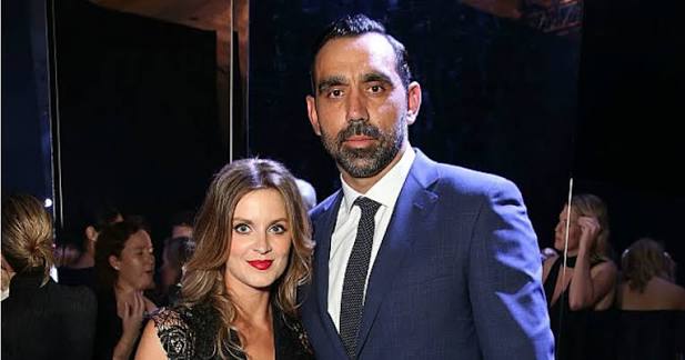 Congratulations to Adam Goodes and his wife Natalie Croker have welcomed  their first child — a baby girl named Adelaide into the world.