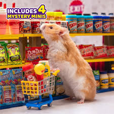 When the 5 surprise mini brands from zuru first hit stores last year, fans of all ages fell into a whole new miniature world, collecting tiny replicas of their favorite household items. 5 Surprise Mini Brands Electronic Mini Mart With 4 Mystery Mini Brands Playset By Zuru Walmart Com Walmart Com