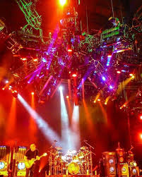 The Awesomeness Of Howard S Lighting Genius On Display The Spider From The Time Machine Tour Rush Band The Time Machine Rush