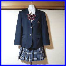 冬服ブレザー 160a 指定長袖ブラウス m 冬服スカート チェック w63cm 丈47cm 指定リボン バラ売りはしておりません 申し訳ございません 商品詳細の追加ご連絡は行なっておりません 大変申し訳ございませんが 現状の商品情報でご検討ください 状態