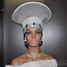 Zulu Hat Wakanda S Queen Mother Inspired Hat Black Panthers Movie White Hats Queen Mother African Hats