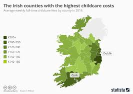 Chart The Irish Counties With The Highest Childcare Costs