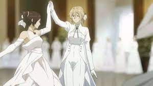 Pin By Kirishark On Violet Evergarden In 2021 Violet Evergarden Anime Cute Lesbian Couples Dragon Art